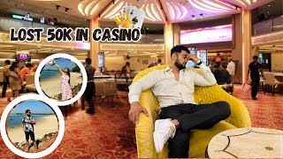 FIRST CASINO EXPERIENCE 🤑 IN GOA  DELTIN GOLD CASINO  REDDY BEACH  GOA VLOG [upl. by Diet]