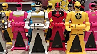 NEW Ranger Keys Quantum Ranger Yellow Dino Thunder In Space Silver [upl. by Rutherfurd]