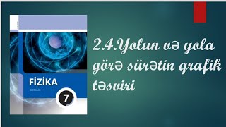 Fizika 7ci sinifYolun və yola görə sürətin qrafik təsviri [upl. by Asiak726]