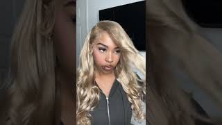 Ash Blonde Install  Bombshell Curls [upl. by Toomin]