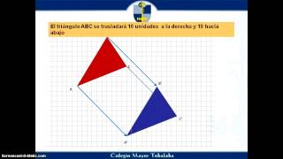 Clase transformaciones isométricas 4º [upl. by Elnar]