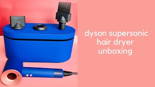 Dyson Supersonic Hair Dryer Unboxing [upl. by Mazel]