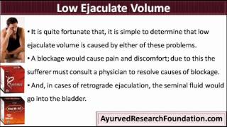 Treat Low Ejaculate Volume And Boost Semen Production [upl. by Hallie]