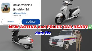 Activa model ready in Indian vehicles simulator 3D। New update kaise kare। indiantractorgame [upl. by Anaehs]