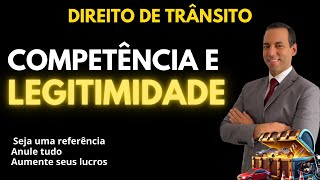 Curso gratuito de direito de trânsito BASES DO DIREITO DE TRÂNSITO  Competência e legitimidade [upl. by Gustin200]