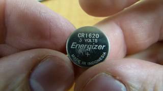 Can a 1616 battery be replaced by a 1620 [upl. by Halimaj]