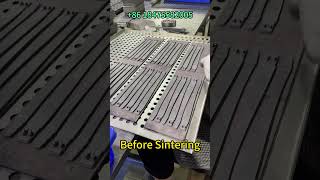 Effects before and after sintering injectionmoldingparts factory mim precise processing [upl. by Rediah]