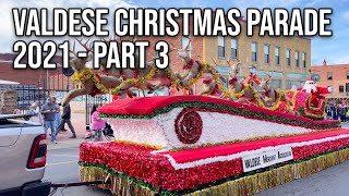 Valdese NC Christmas Parade 2021  PART 3 [upl. by Boycey]