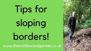 How to plant on a slope and other great sloping garden tips [upl. by Oicnecserc703]