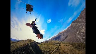 Nevis Bungy  the highest bungy in New Zealand [upl. by Eizus]