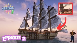 Raided a REAL PIRATE Ship in Minecraft 121  Episode 2 [upl. by Mark292]