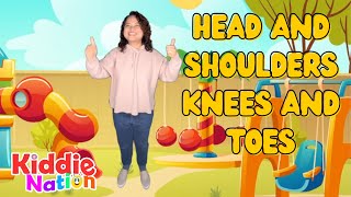 Head Shoulders Knees amp Toes  Exercise Song For Kids with DJ Raphi [upl. by Jaan]