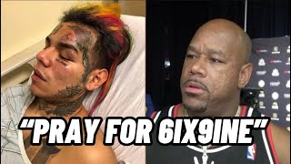 Wack 100 “PRAY FOR 6IX9INE” He’s Hospitalized In Critical Condition [upl. by Ocsic]