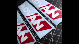 Custom Brand Tag Decals  R1Vinyl [upl. by Ishmul]