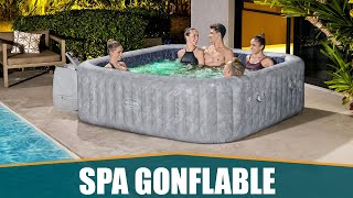 LE MEILLEUR SPA GONFLABLE  Bestway LayZSpa San Francisco [upl. by Sukey]