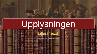 Webblektion litterära epoken upplysningen [upl. by Ainotal]