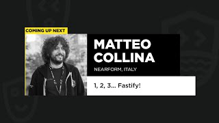 1 2 3 Fastify  Matteo Collina [upl. by Egnalos]