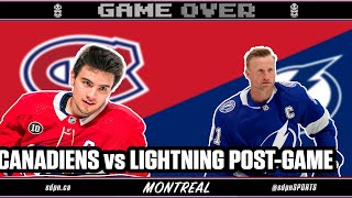 Canadiens vs Tampa Bay Lightning Post Game Recap  Dec 31 2023  Game Over Montreal [upl. by Skillern]