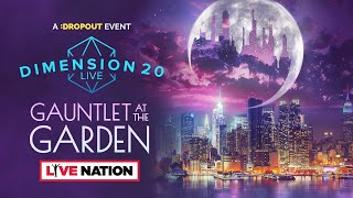 Dimension 20 Live Gauntlet at the Garden Announcement [upl. by Sheelagh]