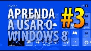 Aprenda a usar o novo Windows 8 3  Configurações personalização contas e notificações [upl. by Willumsen]