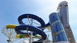 Royal Caribbean Adventure of the Seas Outside Pools Solarium Vitality Fitness [upl. by Arteid967]