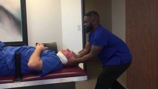 Joseph Attempts Ring Dinger On Your Houston Chiropractor Dr Gregory Johnson [upl. by Klatt]