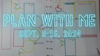 PLAN WITH ME SEPT 915 2024 [upl. by Treborsemaj]