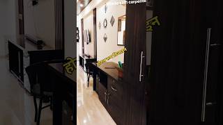 hotel room interior design work Lucknow furniture hoteldesign hotelrooms bedroom vairalreels [upl. by Ryhpez]