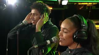 AJ Tracey amp Jorja Smith cover Flowers Sunship Remix in the Live Lounge [upl. by Netsryk]