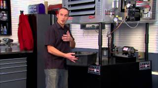 Lanair Waste Oil Heater on Two Guys Garage quotArctic Catquot Episode 1118 [upl. by Liddy248]