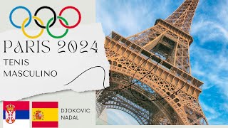 DJOKOVIC X NADAL SERVIA X ESPANHA OLIMPIADAS AO VIVO paris2024 olimpiadas2024 [upl. by Yditsahc]