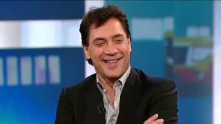 Javier Bardem on George Stroumboulopoulos Tonight INTERVIEW [upl. by Einnek]