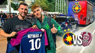 IAM OFERIT LUI OCTAVIAN POPESCU UN TRICOU OFICIAL CU NEYMAR LA MECIUL FCSBCFR [upl. by Yanrahc763]