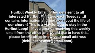 Hurlbut Worship Service 102724 Job 421–7 Mark 1046–52 [upl. by Nosemaj]