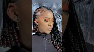 Beautiful braids hairstyles for black womenprotective hairstyle hairstyle haircare hair [upl. by Kristal]