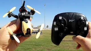 Hubsan H122D X4 Storm RTF FPV Racer Flight Test Review [upl. by Anhcar401]