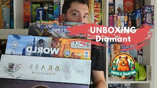 UNBOXING  Diamant  JUEGOS DE MESA [upl. by Durkin]