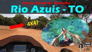 Viagem de Moto Serras Gerais do Tocantins Rio Azuis [upl. by Jesher]