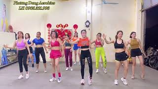 Giật bụng  Eo sau  Music Kathy Kathy  Chiếc Khăn Gió Ấm  Nhạc hothit 84 Phương Dung Aerobics [upl. by Imrots]