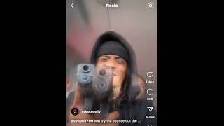 Screwly G x Vonoff1700  Unreleased 🔥 viral rap mustwatch music blowup chicago gary rap [upl. by Otreblanauj]