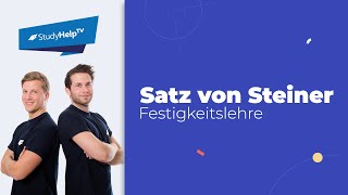 Flächenträgheitsmoment  Satz von Steiner  Rechteck Technische Mechanik StudyHelp [upl. by Range551]