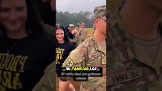 Este Es El Verdadero Momento De Felicidad De Un Militar Creditos loganmorehead1 [upl. by Vite]