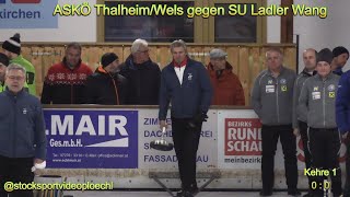 Eiststockeröffnungsturnier Peuerbach Askö Thalheim bei Wels gegen SU Ladler Wang [upl. by Hendrickson]