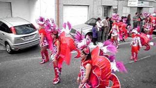 Desfile de carnaval Os Canecos Poio [upl. by Eednar]