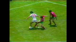 GOL DE MANUEL NEGRETE TIJERA MUNDIAL MEXICO 86 [upl. by Dahl736]