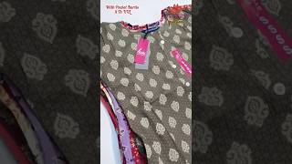 New Kurtis Design 😱🛍️ Mahalaxmi Saree Mangalore wholesalekurtis newkurtidesign [upl. by Esyak425]