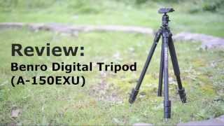 Benro Digital Tripod A150EXU Review [upl. by Nalat]