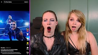 Reacting to Rhea Ripley amp Liv Morgan Thirst Traps  Hailee And Kendra [upl. by Ena]