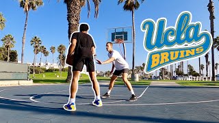 CLOSE 1v1 vs UCLA Freshman Jaylen Clark [upl. by Akemrej472]