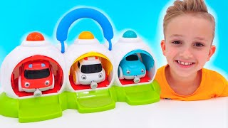 Vlad and Niki have fun with toy cars  Funny videos for kids [upl. by Appleby]